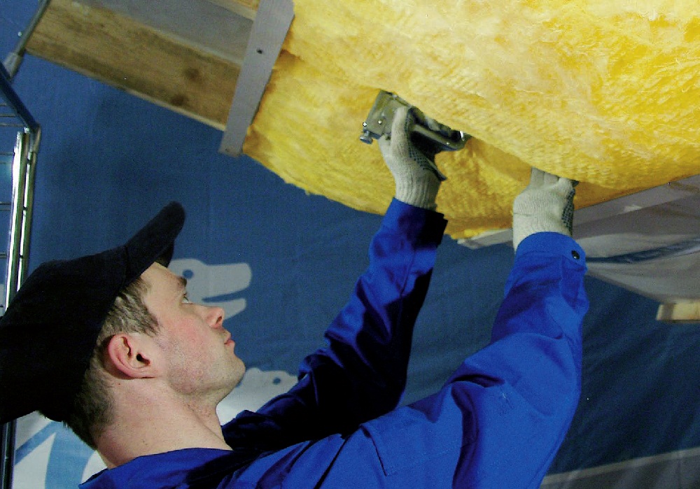 Монтаж утеплювача ursa