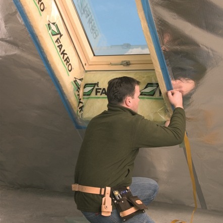 Пароизоляция мансарды