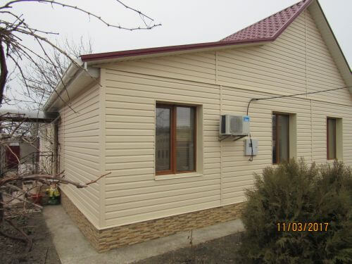Дом в Николаеве - обшивка сайдингом