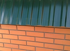 Фото профнастила кровельного