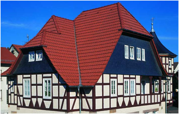 Дах з черепиці Braas