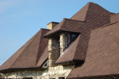 Бітумна черепиця IKO шоколаду в Себіно