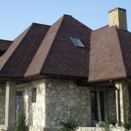 Дом в Николаеве, Себино. Черепица IKO.