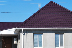 Металлочерепица Адамант Баклажан - Терновка