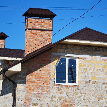 Дом в Баловном, Николаев. Черепица Адамант.