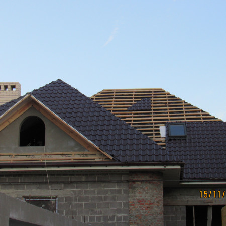 Металлочерепица Яспис. Николаев - Терновка, ул. Одесская