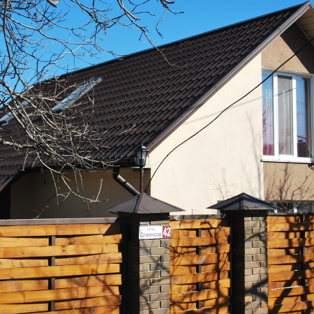 Кровля из металлочерепицы Diament, Николаев