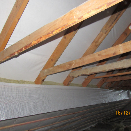 Работы в мансарде