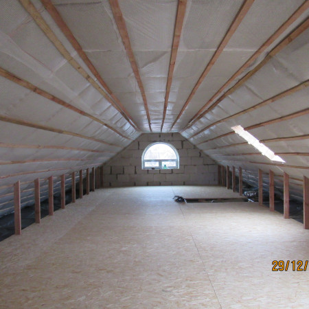 Фото утепленная мансарда