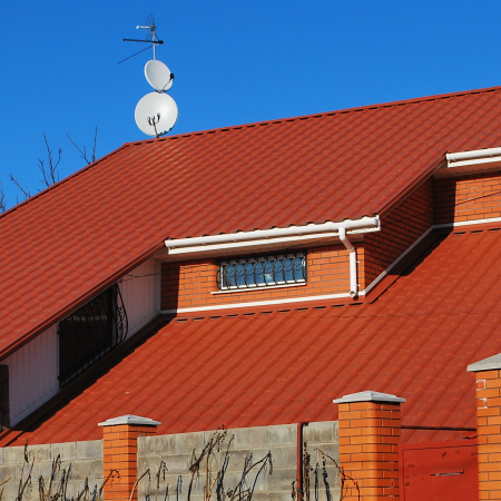 Кровля металлочерепицей Престиж