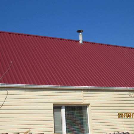 Крыша из металлочерепицы Яспис