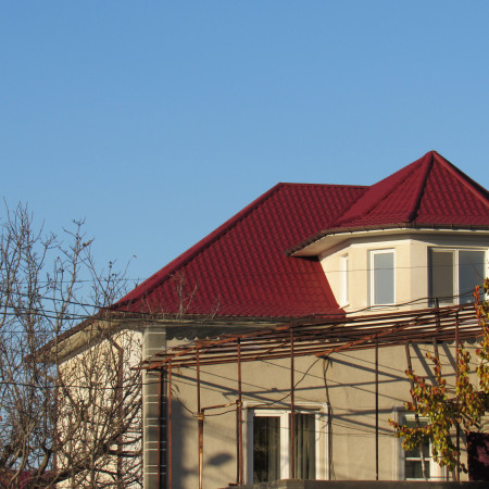Одесса, ул. Ульяновская. Металлочерепица