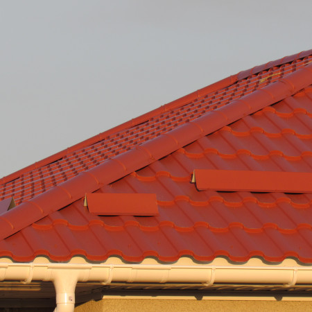 Крыша из металлочерепицы. Одесская обл., Велико-Долинское.