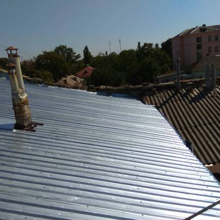 Большая Морская, Николаев. Профнастил Т20