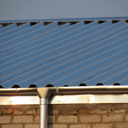 Николаев, Веселиново. Профнастил Т35-цинк