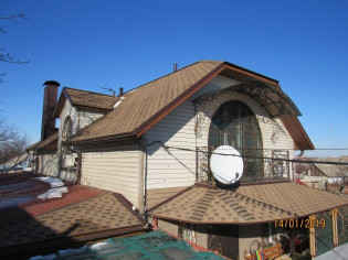 Монтаж мансардной кровли