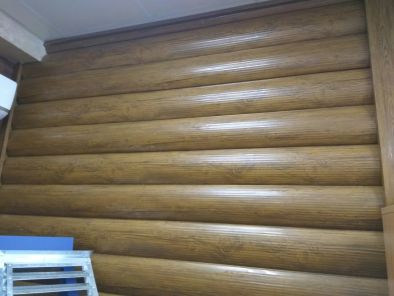 Фото - Стена, зашитая металлическим сайдингом