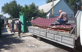 Фото - Доставка кровельных материалов на объект