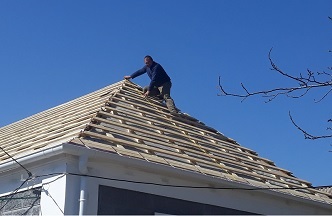 Проведение замеров кровельщиками