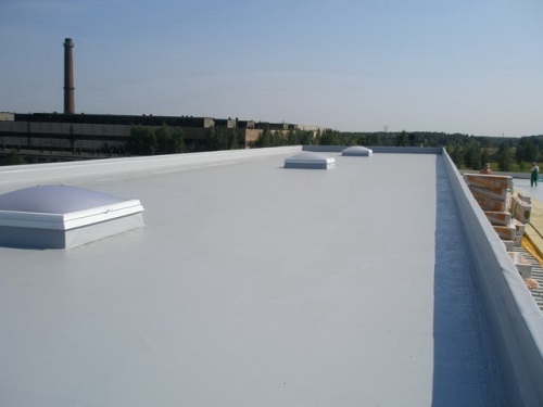 Кровля ПВХ мембраной